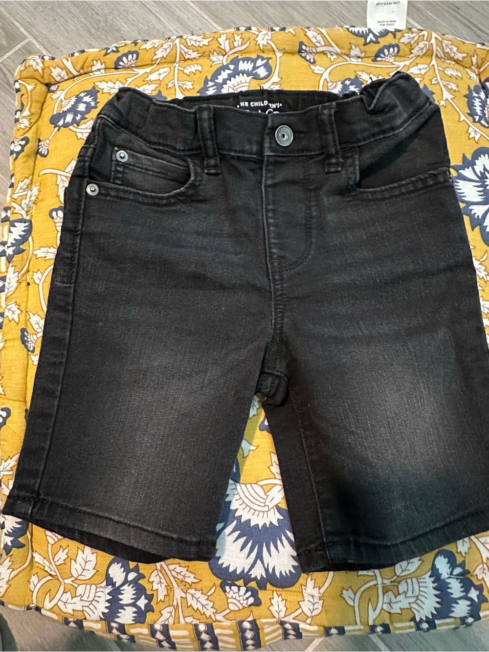 The Children's Place Black Denim Shorts for Kids